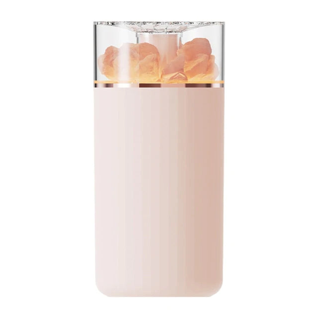 LED light Crystal Salt Stone Humidifier Essential Oil Diffuser